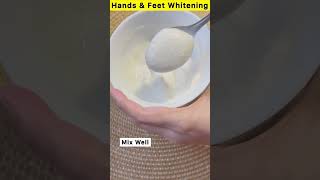 DIY Instant Hands Feet Whitening  DIY Remedies for Hands amp Feet shorts ytshorts [upl. by Saidel102]