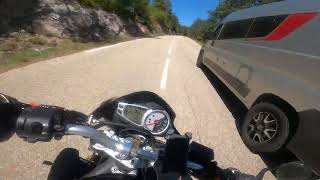 Montée du Mont Ventoux  Triumph Street Triple 675 Sound SC Project [upl. by Einberger]