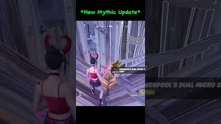 New Mythic update In Fortniteriadto10ksubscribefyp [upl. by Sillig542]