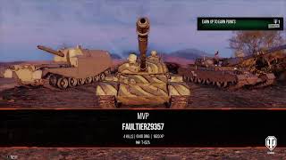 T62A 61k damage  World of tanks console  please like amp subscribe [upl. by Ydok]