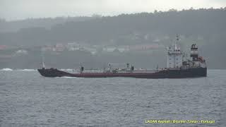 LAGAN Leaving the port of La Coruna towards Blaye FR  5 april 2019 [upl. by Stephine]