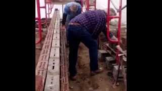 Crawfordsville Baseball Backstop Construction [upl. by Lynd]