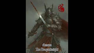 Aemon The Dragonknight Explained asoiaf gameofthrones houseofthedragon hotd shorts kingsguard [upl. by Nerag]