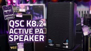 QSC K82 Active PA Loudspeaker  One of the Best Portable PA Speakers [upl. by Qulllon490]