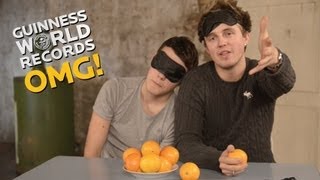 Annoying Orange Challenge  Do Try This At Home Ep27 [upl. by Anileda]