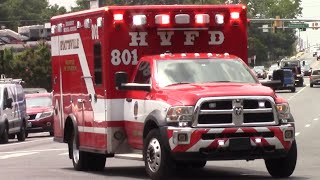 Hyattsville Vol Fire Dept Ambulance 801 responding [upl. by Tracy29]