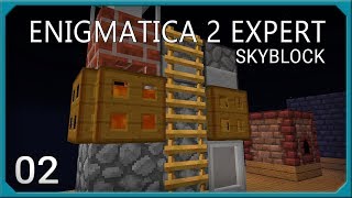 Enigmatica 2 Expert Skyblock EP2 Alchemical Fusion [upl. by Dow]