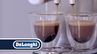 DeLonghi  How to perfectly time your espresso [upl. by Sparke]