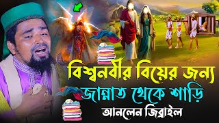 বিশ্বনবীর বিয়ের জন্য জান্নাত থেকে শাড়ি আনলেন জিব্রাইল  Mawlana Mosarof hosen salauddin  New waz [upl. by Eserehs]