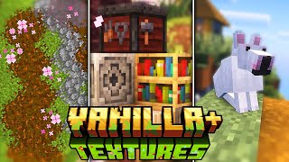 25 TOP Vanilla Texture Packs For Minecraft 1202  2023 [upl. by Aisyla618]