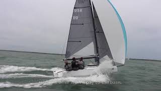 New RS21 keelboat one test [upl. by Syramad857]