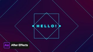 Free 2D Intro 60  After Effects Template [upl. by Ennayoj]