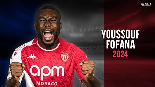 Youssouf Fofana 2024 ● Beast of the Midfield ●Amazing Skills Passes amp Tackles  HD [upl. by Garbe]