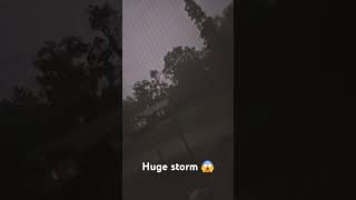 big storm hitting me possible tornado 70mph winds and hail [upl. by Reggis]