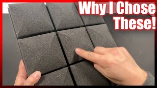 Acoustic Foam Panels Review  Why I Chose These Soundproof Panels [upl. by Erodisi]