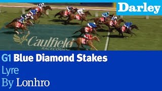 Lyre by Lonhro wins the G1 Blue Diamond Stakes at Caulfield [upl. by Attemaj]