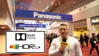 CES 2019 Pierwszy na świecie TV z HDR10 i Dolby Vision Panasonic OLED GZ2000 [upl. by Walliw]