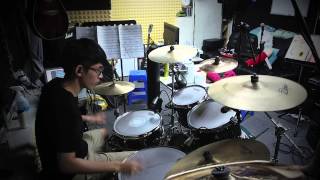 HIGH and MIGHTY COLOR  STYLE get glory in this hand  Drum cover by Ching [upl. by Christoforo277]