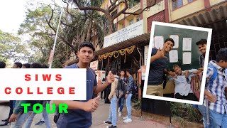 SIWS COLLEGE TOUR  NR SWAMI COLLEGE SOUTH INDIAN WELFARE SOCIETY  vlog college tour clg [upl. by Maurie215]