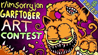 rImSorryJon GARFTOBER ART CONTEST with prizes [upl. by Lehrer]