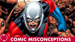 History of ANTMAN  Comic Misconceptions  NerdSync [upl. by Cordier]