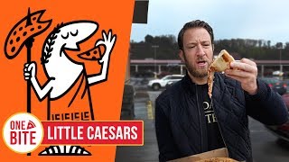 Barstool Pizza Review  Little Caesars Princeton WV [upl. by Noyrb]