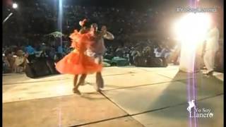 Bailando Joropo Llanero Alejandro Diaz y Luisa Larga desde Barinas Venezuela [upl. by Tawney616]