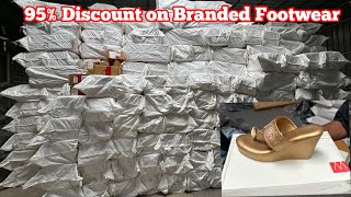 Vijaynagar Bangalore  Wholesale Surplus Stock  Courier Avl footwear women flat heels branded [upl. by Ekihc]