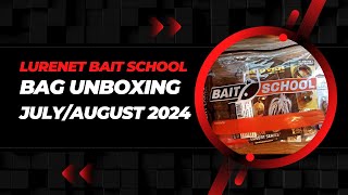 Lurenet Bait School Unboxing JulyAugust 2024 [upl. by Friede671]