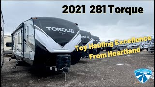 New 2021 Heartland 281 Torque a Toy Hauler extraordinaire [upl. by Hsac]