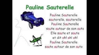 Pauline Sauterelle [upl. by Ynaffad]