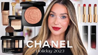 CHANEL HOLIDAY MAKEUP COLLECTION 2023 ✨ LES SYMBOLES DE CHANEL ✨ SUBLIMAGE LE CONCENTRE LUMIERE [upl. by Ettenor]