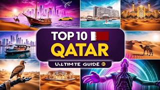 Top 10 MustVisit Places in Qatar  Ultimate Travel Guide 🇶🇦✨  Traveling Vlogs  4K Video [upl. by Burris]