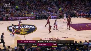 Detroit Pistons vs Cleveland Cavaliers Full Game Highlights Jan 28 2018 NBA Season 2017 18 [upl. by Dier]