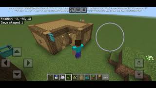 Making a DIY Minecraft village  Part 1 [upl. by Carrel]