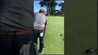 A beautiful saddleday sidesaddle randyhaag golf putting [upl. by Zealand]