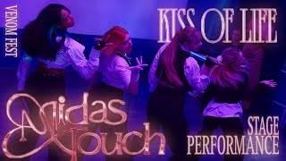 STAGE PERFOMANCE KISS OF LIFE 키스오브라이프  Midas Touch Dance Cover  VENOM FEST 240428 [upl. by Caras]