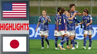 USA vs Japan Highlights  SheBelieves Cup 2023 [upl. by Leonteen654]