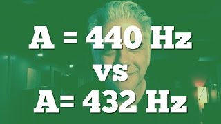 Whats the Deal With A  440 Hz vs 432 Hz Lets Talk [upl. by Burford]