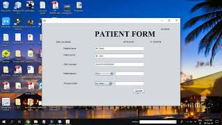 Hospital Management System using Java Swings GUI [upl. by Ahsennek]