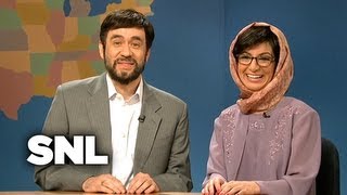 Weekend Update Mrs Ahmadinejad  Saturday Night Live [upl. by Laenahtan]