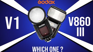 Godox V1 vs Godox v860 III which one is better [upl. by Filiano319]