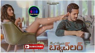 Most Eligible Bachelor Audio Jukebox All Songs Akhil Akkineni Pooja Hegde [upl. by Yasmine]