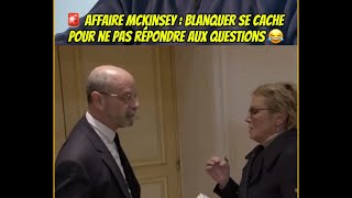 🚨Affaire mckinsey Blanquer se Cache Des journaliste 😂info france2 macron politique france [upl. by Mord]