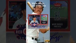 Wade Boggs 2006 Fleer Greats of the Game Red Sox Greats Autograph [upl. by Januisz]