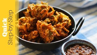 How To Make Vegetable Pakora  Easy Indian Starter Recipe  Quick StepByStep Version [upl. by Litman319]