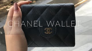 รีวิวกระเป๋าสตางค์ใบสั้น Chanel Chanel Small Wallet [upl. by Lednem]