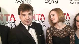 NTAs Interview with Downton Abbey cast after winning at the National Television Awards [upl. by Bashemeth942]