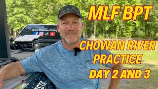 Chowan River MLF BPT day 2 and 3 practice [upl. by Nylevol]