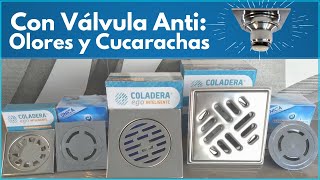 Coladeras para Baño y Patio 💪 Las Mejores  🚫Olores  🚫Cucarachas [upl. by Greenland]